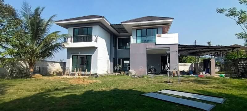 For rent: 2-story detached house, Khlong Hae, Ko Hmi, 4 bedrooms, ready to move in. Price: 27,000 ba, Songkhla, Khlong Hae, Hat Yai, Songkhla, 4 Bedrooms, 400 sqm, Single Detached House For Rent, by Rachen Nopsuwan, 500352377 - DDproperty.com