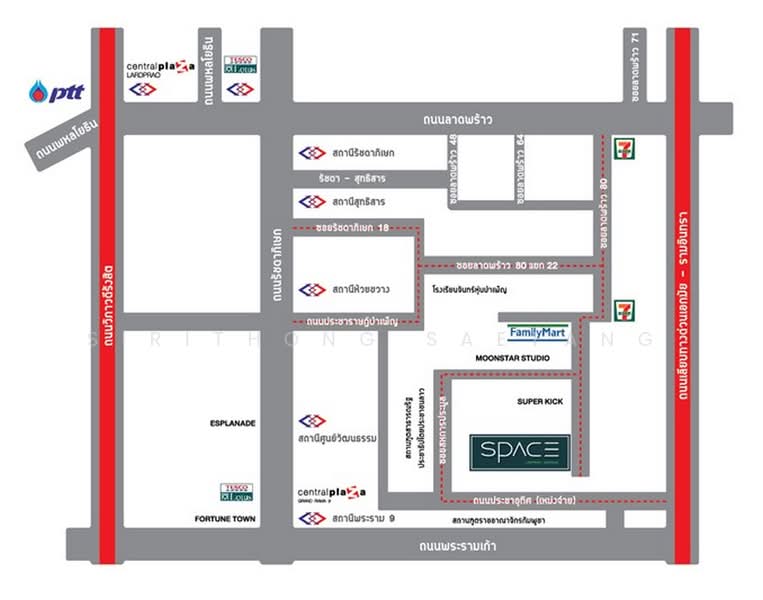 SPACE Ladprao-Mengjai, Bangkok, Pracha Uthit Road (Mengjai), Wang Thonglang, Bangkok, 3 Bedrooms, 201 sqm, Townhouse For Sale, by Sirithong Saetang, 500352565 - DDproperty.com