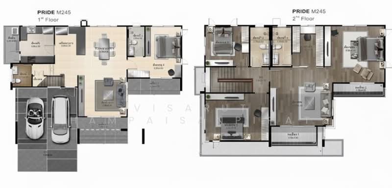 Setthasiri Charun-Pinklao, Bangkok, Lieb Tangrotfai Road, Bang Khun Non, Bangkok Noi, Bangkok, 4 Bedrooms, 245 sqm, Single Detached House For Sale, by Visarut Hampaisanpipat, 500352604 - DDproperty.com