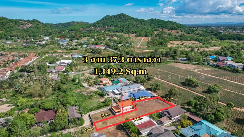 Land for Sale in Khao Tao, Hua Hin, Prachuap Khiri Khan, Nong Kae, Hua Hin, Prachuap Khiri Khan, , 1,348 sqm, Land For Sale, by Aonaurai Kumsing (Annie), 500353009 - DDproperty.com