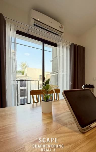 Scape Charoenkrung-Rama 3, Bangkok, Bang Klo, Bang Kho Laem, Bangkok, 2 Bedrooms, 44 sqm, Condo For Sale, by Nichapa Nuntapun, 500354155 - DDproperty.com