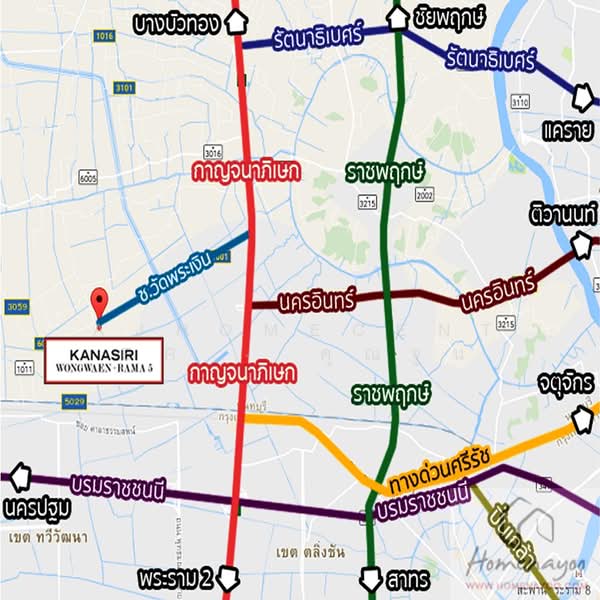 Kanasiri Wongwaen-Rama 5 : คณาสิริ วงแหวน-พระราม 5, นนทบุรี, ศาลากลาง, บางกรวย, นนทบุรี, 150 ตร.ม., บ้านเดี่ยว ขาย, โดย AJHOMECENTER - คุณจูน, 500354182 - DDproperty.com