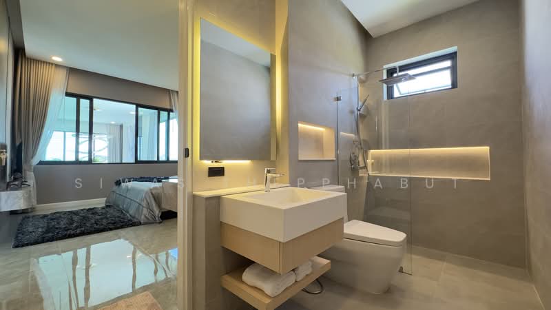 New 5+1 Bed Luxury Villa Near Maprachan Lake for Rent Only 180k 440 Sqm, Chon Buri (Pattaya), Pornprapanimit Road, Bang Lamung, Bang Lamung (Pattaya), Chon Buri (Pattaya), 5 Bedrooms, 407 sqm, Villa For Rent, by Siwas Thepphabut, 500354362 - DDproperty.com
