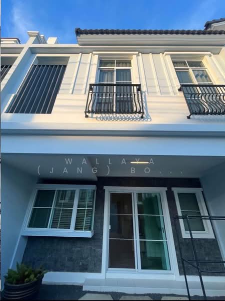 Indy 2 Bangna-Ramkhamhaeng 2, Bangkok, Soi Ramkhamhaeng 2, Dok Mai, Prawet, Bangkok, 3 Bedrooms, 124 sqm, Townhouse For Rent, by Wallaya (Jang) Boonmee, 500354497 - DDproperty.com