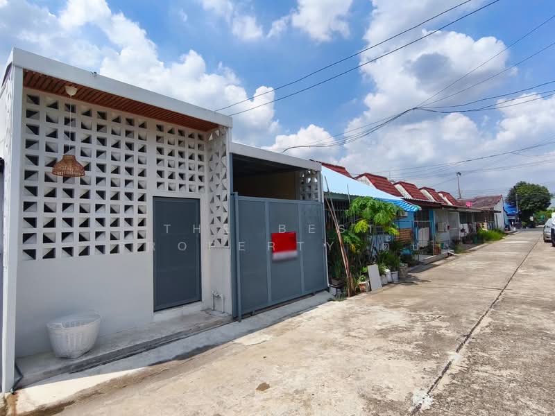 Baan Ruean Suk 2, Pathum Thani, ถนนเลียบคลองรังสิตประยูรศักดิ์ ตำบลลำผักกูด อำเภอธัญบุรี จังหวัดปทุมธานี, Lam Phak Kut, Thanyaburi, Pathum Thani, 2 Bedrooms, 150 sqm, Townhouse For Sale, by The Best Property ตั๊บ, 500354683 - DDproperty.com