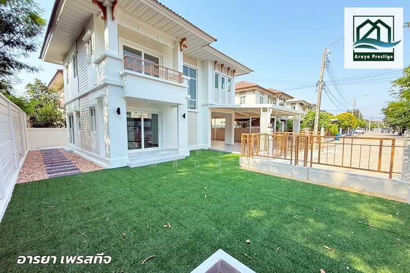 Pruksa Village Teparak-Wongwan, Samut Prakan, Soi Kajonwit, Phraeksa Road, Phraeksa, Muang Samut Prakarn, Samut Prakan, 3 Bedrooms, 263 sqm, Single Detached House For Sale, by วิสุทธินี เฉลิมสินสุวรรณ, 500354791 - DDproperty.com