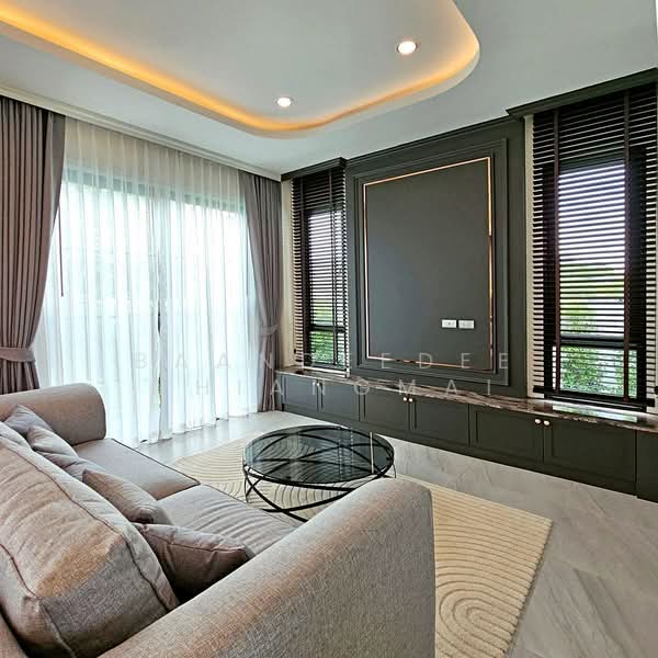 Pool Villa ให้เช่า ใกล้กาดฝรั่ง เพียง 5 นาที ค่าเช่า 150,000 บาท / เดือน รหัสทรัพย์ : No.14P021, เชียงใหม่, บ้านแหวน, หางดง, เชียงใหม่, 404 ตร.ม., บ้านเดี่ยว ให้เช่า, โดย Baandeedee Chiangmai, 500354953 - DDproperty.com