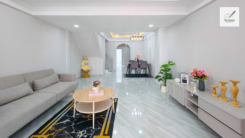 Poonsin Thani 1, Bangkok, Khlong Song Ton Nun, Lat Krabang, Bangkok, 3 Bedrooms, 80 sqm, Townhouse For Sale, by เพ็ญศิริ ตุ้มเทียน, 500355023 - DDproperty.com