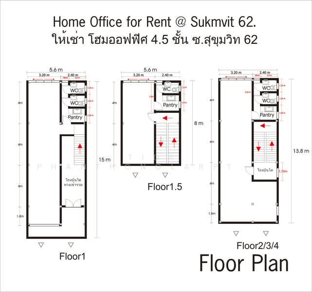 Office for Rent, Sukhumvit 62, 360 sq.m, Bangkok, Bang Chak, Phra Khanong, Bangkok, , 360 sqm, Office Space For Rent, by Tida phanthonglarptawee, 500355445 - DDproperty.com