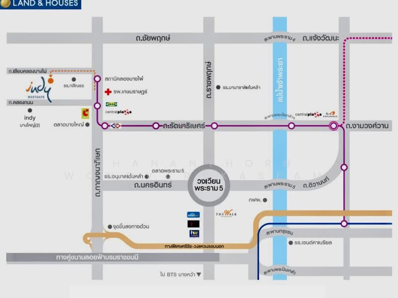 Indy Westgate, Nonthaburi, Bang Phai Canal Road, Bang Rak Pattana, Bang Bua Thong, Nonthaburi, 3 Bedrooms, 122 sqm, Townhouse For Sale, by Thananthorn Wongvarnkaseam, 500355553 - DDproperty.com