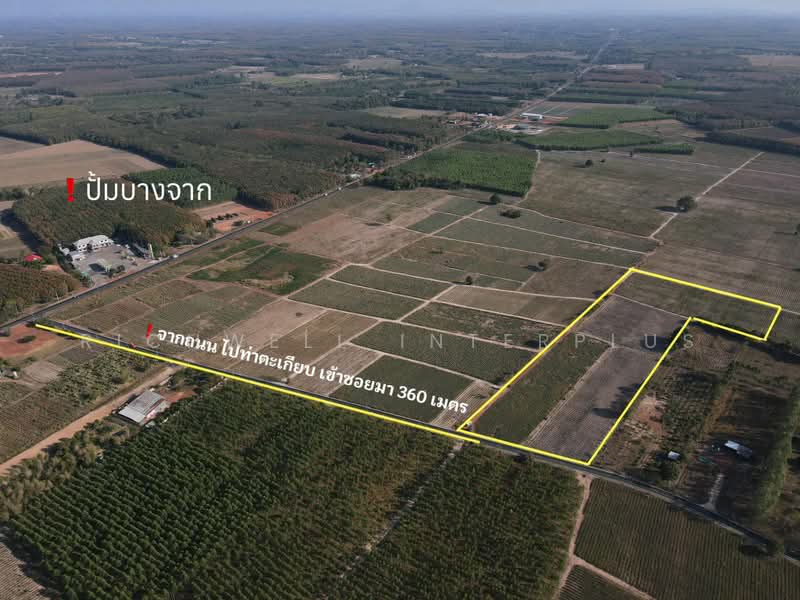 Land for sale in Lad Krathing, 11 rai, adjacent to a paved road, 400 meters from Highway 3076, Chachoengsao, Latkrathing, Sanam Chaikhet, Chachoengsao, , 19,012 sqm, Land For Sale, by RICHWELL INTERPLUS, 500355641 - DDproperty.com