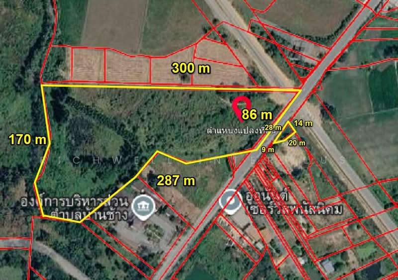 Land for sale near Wat Klang, Ban Chang, Phanat Nikhom District, 18 rai, Chon Buri (Pattaya), Phanat Nikhom, Chon Buri (Pattaya), , 28,824 sqm, Land For Sale, by RICHWELL INTERPLUS, 500355648 - DDproperty.com