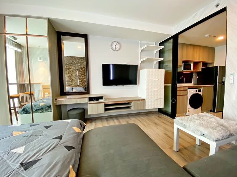 Knightsbridge Collage Sukhumvit 107 : ไนท์บริดจ์ คอลลาจ สุขุมวิท 107, สมุทรปราการ, ถนนสุขุมวิท 107, สำโรงเหนือ, เมืองสมุทรปราการ, สมุทรปราการ, 23 ตร.ม., คอนโด ให้เช่า, โดย Living Condo, 500355776 - DDproperty.com