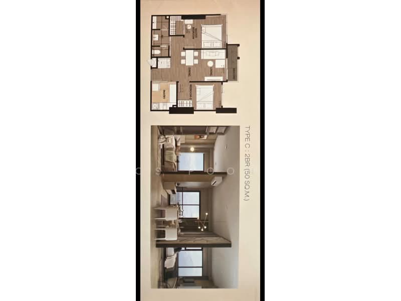 Niche Mono Mega Space Bangna : นิช โมโน เมกะ สเปซ บางนา, สมุทรปราการ, ถนนบางนา- ตราด (กม.6), บางแก้ว, บางพลี, สมุทรปราการ, 51 ตร.ม., คอนโด ขาย, โดย CS Poon, 500356086 - DDproperty.com