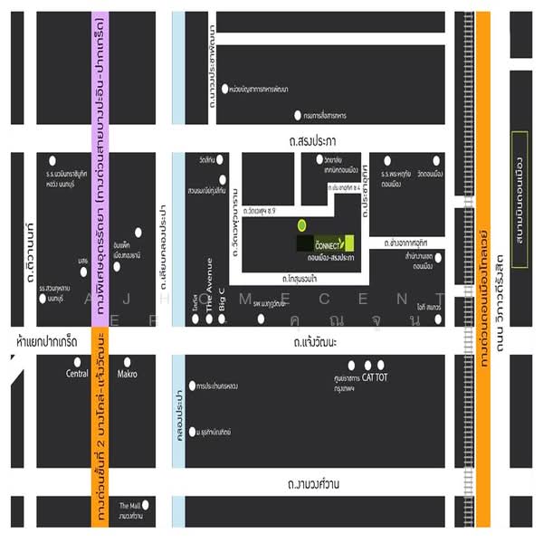 เดอะคอนเนค 14 ดอนเมือง สรงประภา, Bangkok, Si Khan, Don Mueang, Bangkok, 3 Bedrooms, 110 sqm, Townhouse For Sale, by AJHOMECENTER - คุณจูน, 500356456 - DDproperty.com
