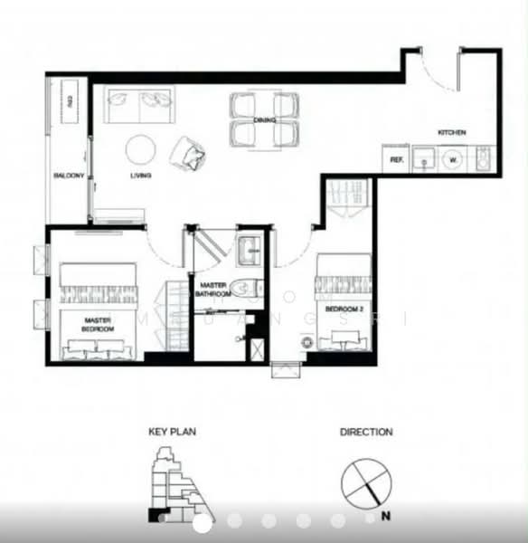 Metris Ladprao, Bangkok, Lat Phrao Road, Jom Phon, Chatuchak, Bangkok, 2 Bedrooms, 47 sqm, Condo For Rent, by Phoom Imruangsri, 500356868 - DDproperty.com