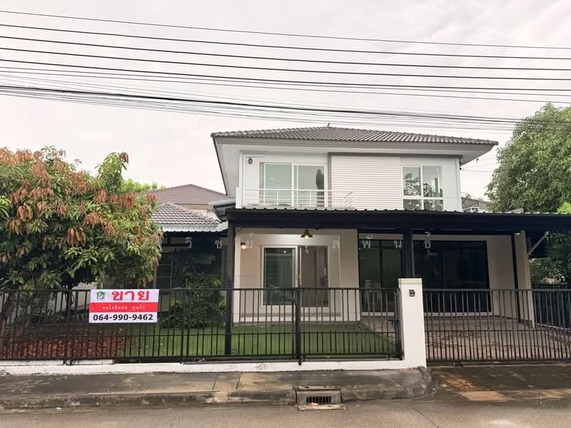 Moobaan Chollada Suvarnabhumi : หมู่บ้านชลลดา สุวรรณภูมิ, สมุทรปราการ, ถนนวัดศรีวารีน้อย, ศีรษะจรเข้น้อย, บางเสาธง, สมุทรปราการ, 180 ตร.ม., บ้านเดี่ยว ขาย, โดย ณัฐวิชย์ จุลพันธ์, 500356959 - DDproperty.com