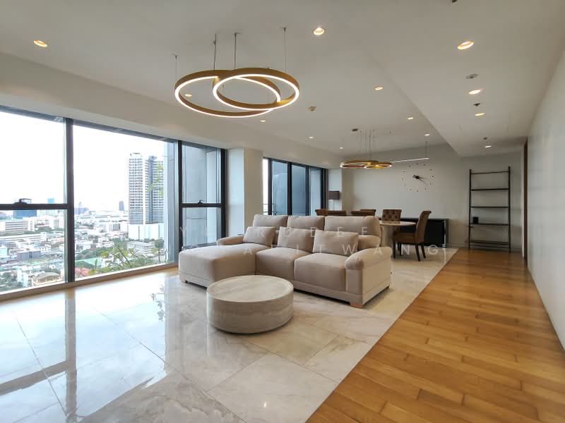 The Met Sathorn, Bangkok, 123 South Sathorn Road, Thung Maha Mek, Sathon, Bangkok, 3 Bedrooms, 190 sqm, Condo For Rent, by Yenrudee Jongsaritwang, 500357150 - DDproperty.com