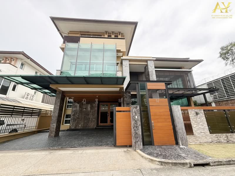 Grand Bangkok Boulevard Kaset-Nawamin, Bangkok, Khlong Kum, Bueng Kum, Bangkok, 4 Bedrooms, 367 sqm, Single Detached House For Sale, by ณัฎฐ์ ยศขุน, 500357567 - DDproperty.com