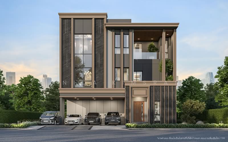 Grand Bangkok Boulevard Yard Bangna : แกรนด์ บางกอก บูเลอวาร์ด ยาร์ด บางนา, กรุงเทพ, ดอกไม้, ประเวศ, กรุงเทพ, 476 ตร.ม., บ้านเดี่ยว ขาย, โดย Thanida Kimsrang, 500357884 - DDproperty.com