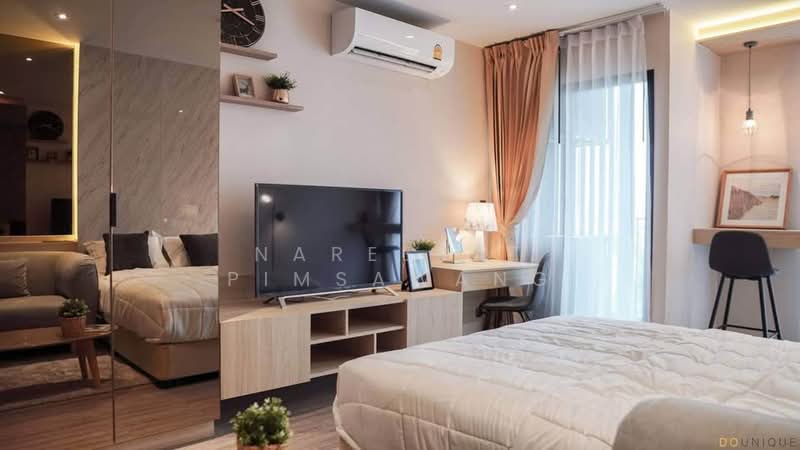Rhythm Ekkamai, Bangkok, 11 Soi Sukhumvit 63, Khlongtoei Nua, Watthana, Bangkok, 1 Bedroom, 30 sqm, Condo For Rent, by Nareerat Pimsawang, 500357988 - DDproperty.com