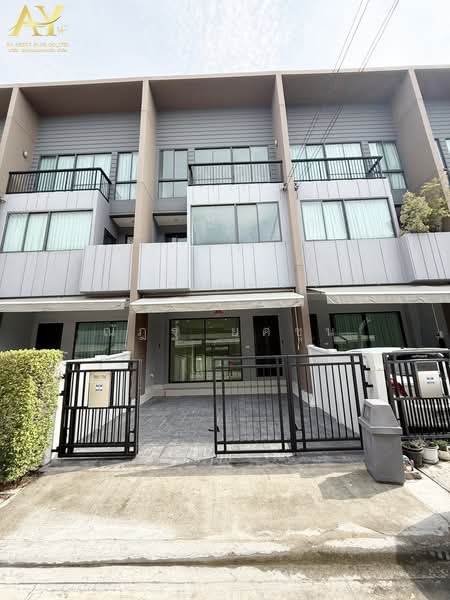 Baan Klang Muang Ramintra-Watcharapol, Bangkok, Chalong Rat Expressway, O-Ngoen, Sai Mai, Bangkok, 3 Bedrooms, 151 sqm, Townhouse For Sale, by ณัฎฐ์ ยศขุน, 500358116 - DDproperty.com