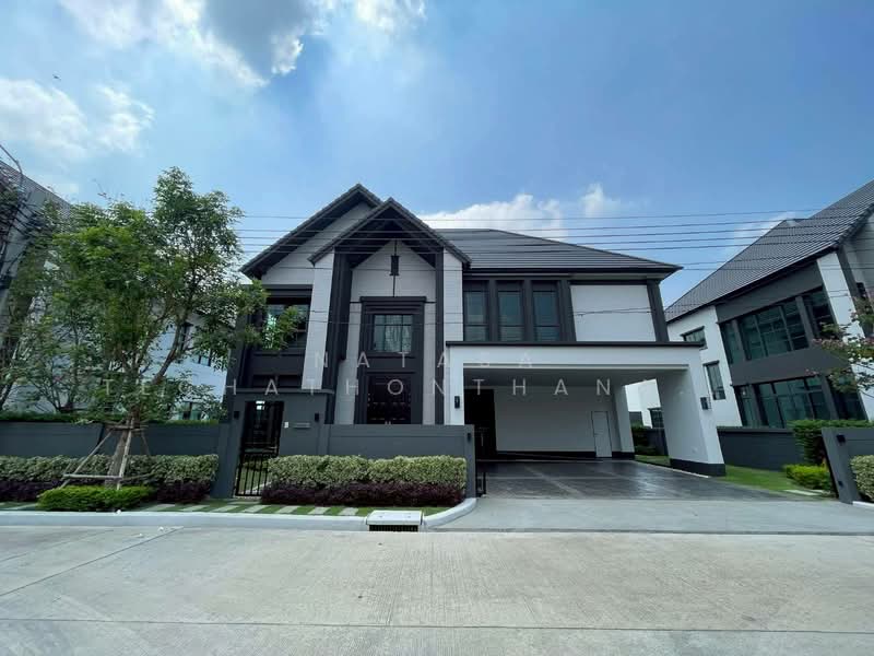 The City Ramintra-Wongwaen, Bangkok, Lieb wong wean - Thai Raman Road, Sam Wa Tawan Tok, Khlong Sam Wa, Bangkok, 4 Bedrooms, 390 sqm, Single Detached House For Rent, by Natasa Techathonthanakhun, 500358154 - DDproperty.com