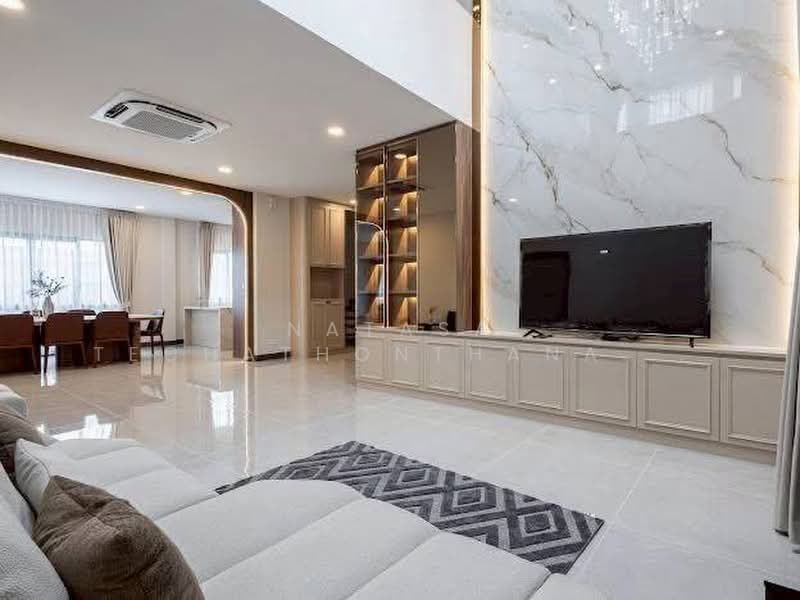 The City Ramintra-Wongwaen, Bangkok, Lieb wong wean - Thai Raman Road, Sam Wa Tawan Tok, Khlong Sam Wa, Bangkok, 4 Bedrooms, 390 sqm, Single Detached House For Rent, by Natasa Techathonthanakhun, 500358154 - DDproperty.com