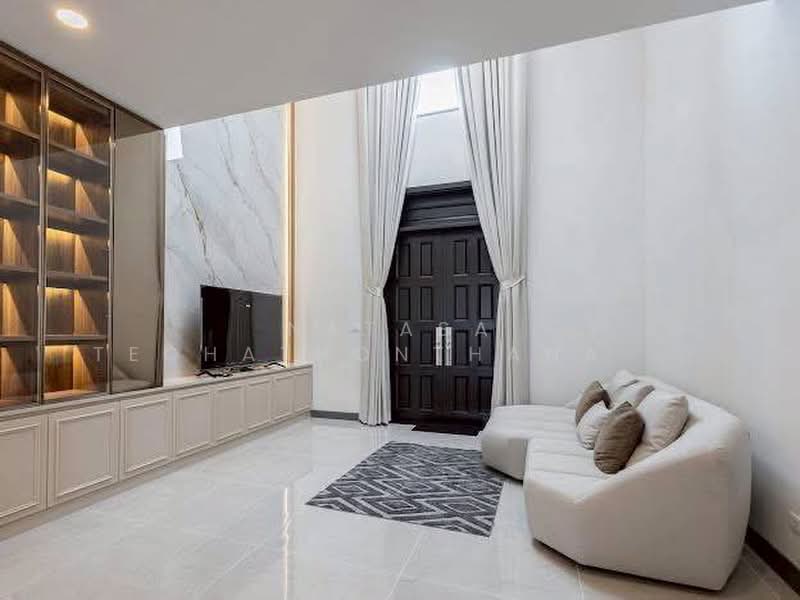 The City Ramintra-Wongwaen, Bangkok, Lieb wong wean - Thai Raman Road, Sam Wa Tawan Tok, Khlong Sam Wa, Bangkok, 4 Bedrooms, 390 sqm, Single Detached House For Rent, by Natasa Techathonthanakhun, 500358154 - DDproperty.com