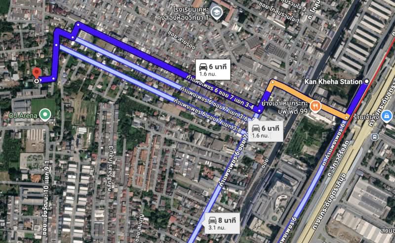 กำแพงเพชร 6 ซอย 7 แยก 3-8, Bangkok, Thung Song Hong, Lak Si, Bangkok, , 400 sqm, Land For Sale, by HOME Real Estate Service, 500358172 - DDproperty.com