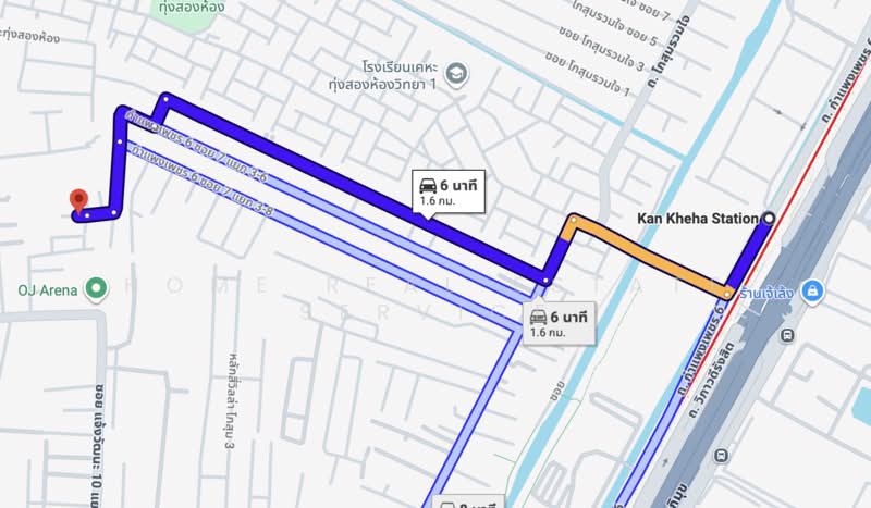 กำแพงเพชร 6 ซอย 7 แยก 3-8, กรุงเทพ, ทุ่งสองห้อง, หลักสี่, กรุงเทพ, 400 ตร.ม., ที่ดิน ขาย, โดย HOME Real Estate Service, 500358172 - DDproperty.com