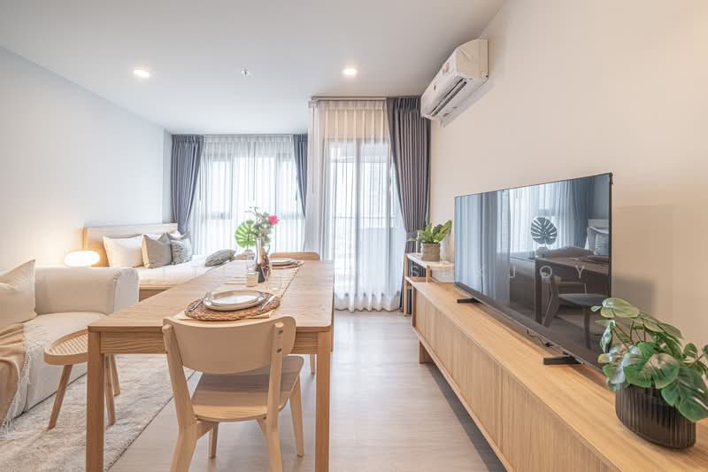 Aspire Onnut Station, Bangkok, Sukhumvit Road, Phra Kanong, Khlong Toei, Bangkok, Studio, 27 sqm, Condo For Rent, by Kittitach Sukjoy, 500358663 - DDproperty.com