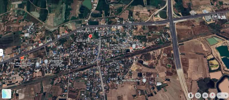 Beautifull land for sale in Nakornrachasima, Nakhon Ratchasima, Phra Put, Chalermphrakiet, Nakhon Ratchasima, , 960 sqm, Land For Sale, by Oonruan Wiley, 500358722 - DDproperty.com