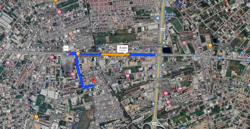 ที่ดิน อุดมสุข 58, กรุงเทพ, บางนาเหนือ, บางนา, กรุงเทพ, 280 ตร.ม., ที่ดิน ขาย, โดย HOME Real Estate Service, 500359589 - DDproperty.com