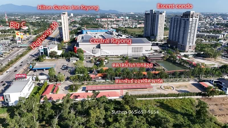 Office for Rent Near Central Rayong – Within Walking Distance,Directly on Highway 36 (8 Lanes) Fully, rayong, Choeng Noen, Muang Rayong, Rayong, , 126 sqm, Office Space For Rent, by สุเทพ พสุวณิชย์กุล, 500359593 - DDproperty.com