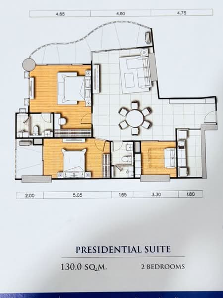 Supalai Riva Grande Rama 3, Bangkok, Rama 3 Road, Chong Nonsi, Yan Nawa, Bangkok, 2 Bedrooms, 141 sqm, Condo For Sale, by Shinyu Real Estate, 500359973 - DDproperty.com