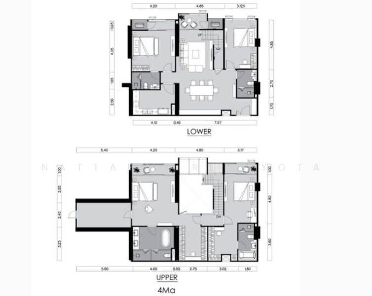 Supalai Icon Sathorn, Bangkok, Sathorn Tai Road, Thung Maha Mek, Sathon, Bangkok, 4 Bedrooms, 218 sqm, Condo For Sale, by Nattapat Reunyota, 500360031 - DDproperty.com