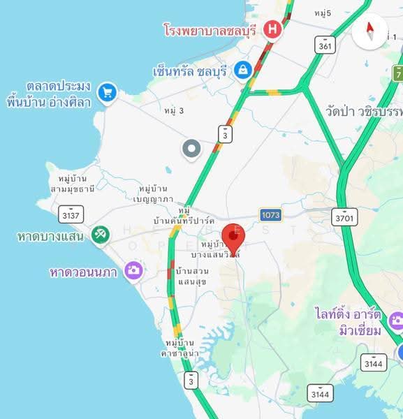 ที่ดินแสนสุข ชลบุรี, chon-buri, Saen Suk, Muang Chon Buri, Chon Buri (Pattaya), , 2,732 sqm, Land For Sale, by The Best Property   อาย, 500360250 - DDproperty.com