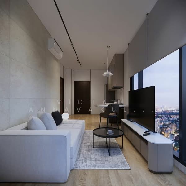 Rhythm Ekkamai Estate, Bangkok, Soi Sukhumvit 63, Khlongtoei Nua, Watthana, Bangkok, 1 Bedroom, 42 sqm, Condo For Rent, by Vichai Annavakulthorn, 500360328 - DDproperty.com