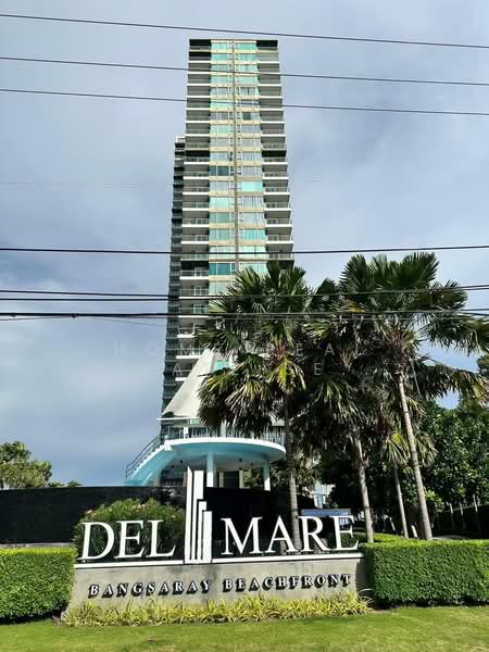 Del Mare Bangsaray Beachfront : เดลมาเล่ย์ บางเสร่ บีชฟรอนท์, ชลบุรี, นาจอมเทียน 56, บางเสร่, สัตหีบ, ชลบุรี, 82 ตร.ม., คอนโด ให้เช่า, โดย HOME Real Estate Service, 500360466 - DDproperty.com