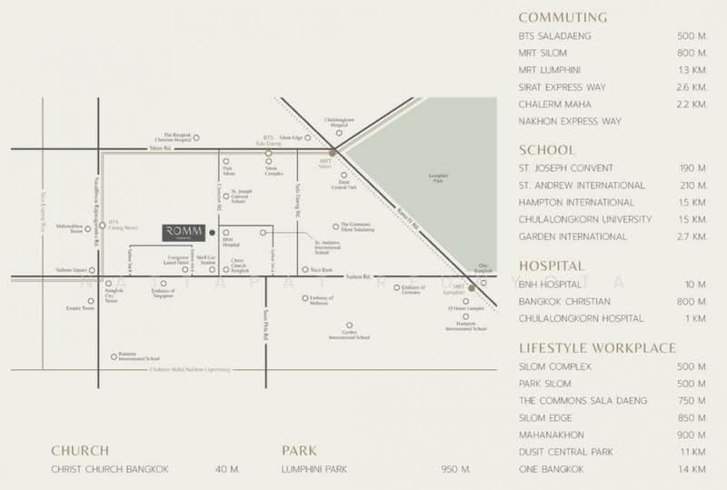 ROMM Convent, Bangkok, 42 Convent Road, Silom, Bang Rak, Bangkok, 1 Bedroom, 60 sqm, Condo For Sale, by Nattapat Reunyota, 500360601 - DDproperty.com