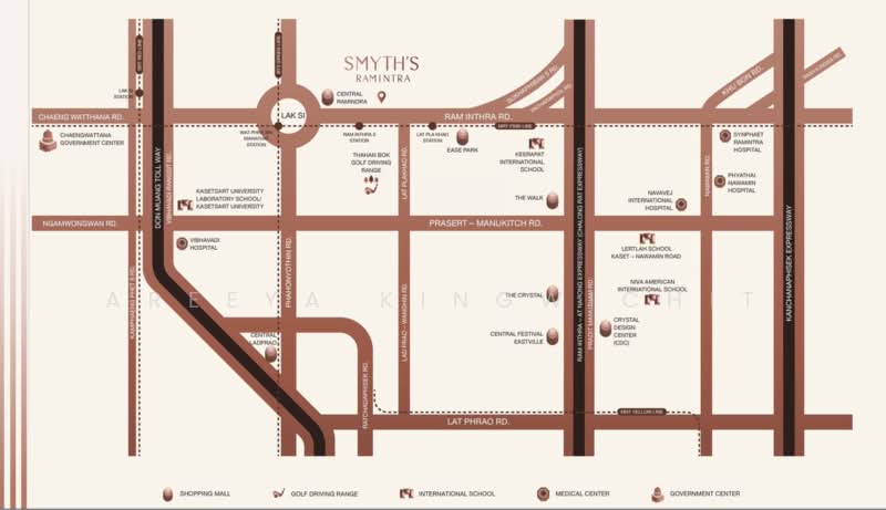 SMYTH’S Ramintra, Bangkok, Ram Intra Rd, Anusaowari, Bang Khen, Bangkok, 5 Bedrooms, 990 sqm, Single Detached House For Sale, by Areeya Kingwichit, 500361114 - DDproperty.com