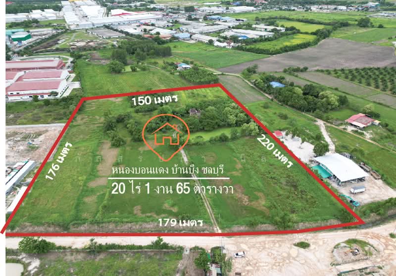 หนองบอนแดง, Chon Buri (Pattaya), Nong Bon Daeng, Ban Bung, Chon Buri (Pattaya), , 32,660 sqm, Land For Sale, by ภัสสร์ปภา นิลคช, 500361155 - DDproperty.com