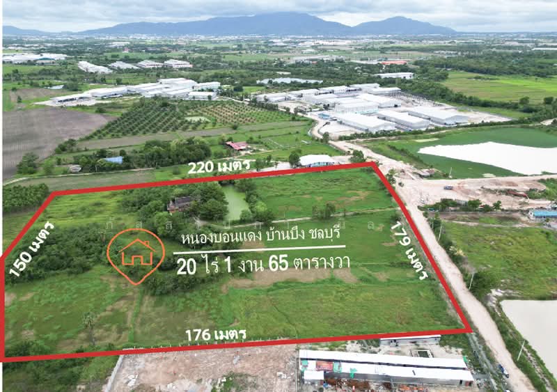 หนองบอนแดง, Chon Buri (Pattaya), Nong Bon Daeng, Ban Bung, Chon Buri (Pattaya), , 32,660 sqm, Land For Sale, by ภัสสร์ปภา นิลคช, 500361155 - DDproperty.com