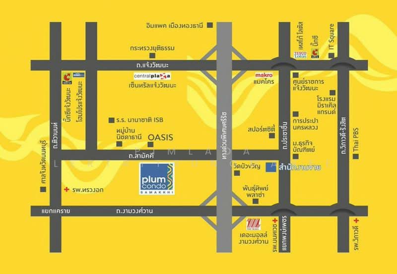 Plum Condo Samakkhi : พลัม คอนโด สามัคคี, นนทบุรี, ซอย สามัคคี 22/1, ท่าทราย, เมืองนนทบุรี, นนทบุรี, 26 ตร.ม., คอนโด ขาย, โดย Pimlada Lertritrungmanee, 500361213 - DDproperty.com
