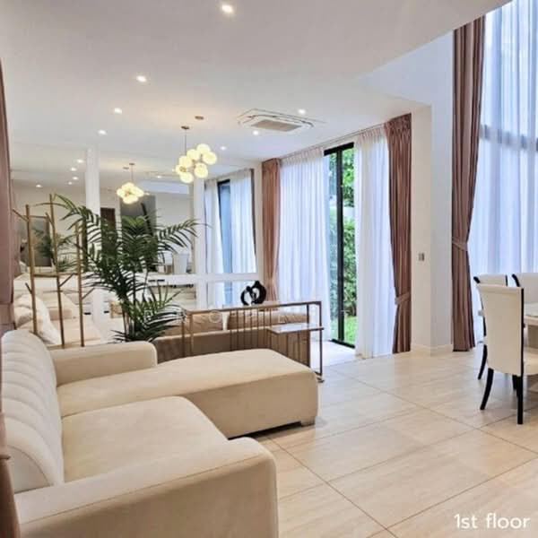 BuGaan Krungthep Kreetha, Bangkok, 109 15 Soi Krungthep Kreetha, Hua Mak, Bang Kapi, Bangkok, 4 Bedrooms, 430 sqm, Single Detached House For Rent, by Connex Property, 500361494 - DDproperty.com