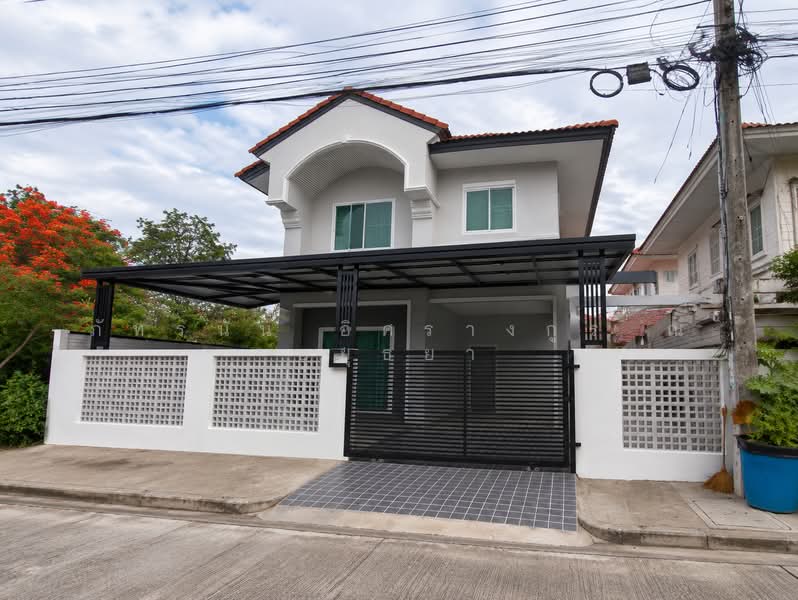 Baan Burirom Rangsit – Klong 4 : บ้านบุรีรมย์ รังสิต – คลอง 4, ปทุมธานี, 59 หมู่ 6, ลาดสวาย, ลำลูกกา, ปทุมธานี, 148 ตร.ม., บ้านแฝด ขาย, โดย ภัทรนัน อิศรางกูร ณ อยุธยา, 500361994 - DDproperty.com