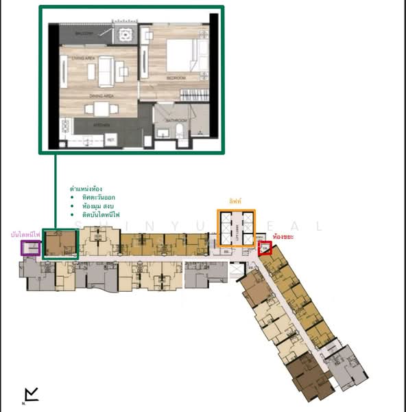 The Line Jatujak-Mochit, Bangkok, Phaholyothin Road, Jom Phon, Chatuchak, Bangkok, 1 Bedroom, 41 sqm, Condo For Sale, by Shinyu Real Estate, 500362292 - DDproperty.com