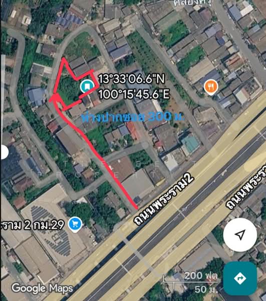 ที่ดินมหาชัย สมุทรสาคร, Samut Sakhon, Maharchai, Muang Samut Sakhon, Samut Sakhon, , 1,376 sqm, Land For Sale, by The Best Property Agent วิทย์, 500362440 - DDproperty.com