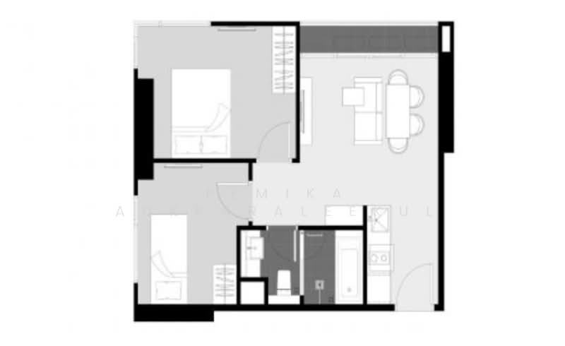 Park Origin Thonglor, Bangkok, Soi Thonglor 10, Sukhumvit Road, Khlong Tan Nua, Watthana, Bangkok, 2 Bedrooms, 45 sqm, Condo For Sale, by Pemika Aukkaraleekul, 500362451 - DDproperty.com